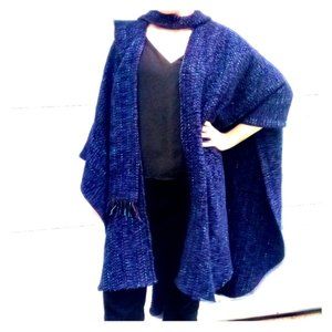 Handwoven Artisinal Wool Cape